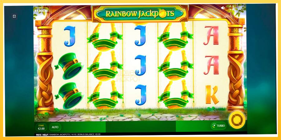 Игровой аппарат Rainbow Jackpots - игра на реальные деньги, картинка 1