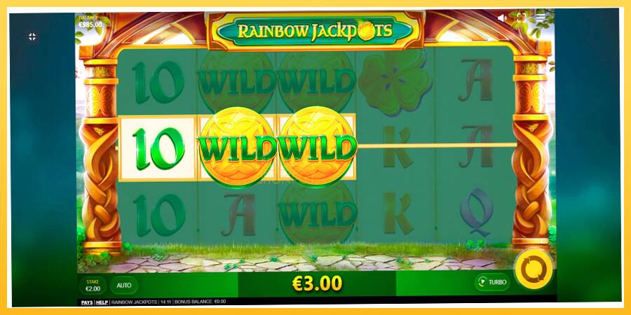 Игровой аппарат Rainbow Jackpots - игра на реальные деньги, картинка 3