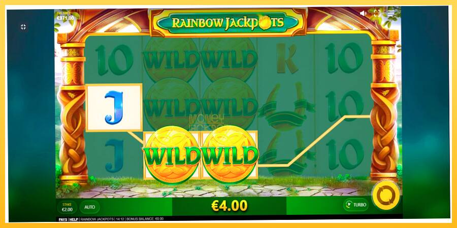 Игровой аппарат Rainbow Jackpots - игра на реальные деньги, картинка 5