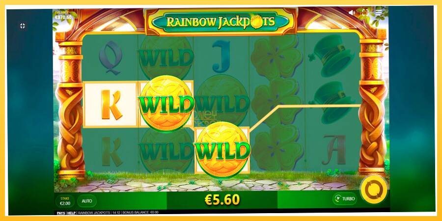 Игровой аппарат Rainbow Jackpots - игра на реальные деньги, картинка 6