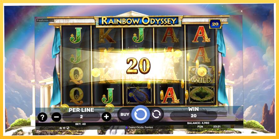 Игровой аппарат Rainbow Odyssey - игра на реальные деньги, картинка 3