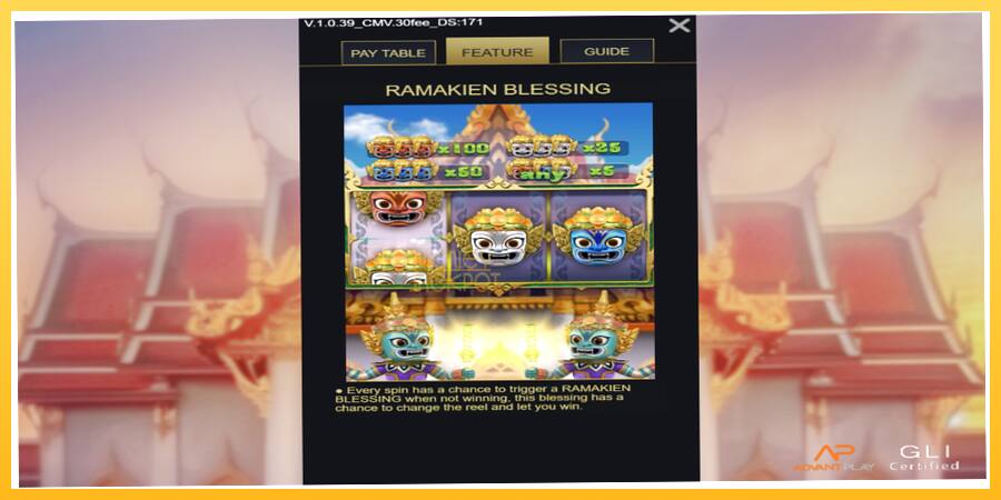 Игровой аппарат Ramakien Blessing - игра на реальные деньги, картинка 4