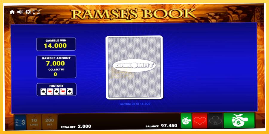 Игровой аппарат Ramses Book - игра на реальные деньги, картинка 4