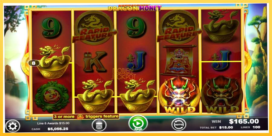 Игровой аппарат Rapid Feature Dragon Money - игра на реальные деньги, картинка 4