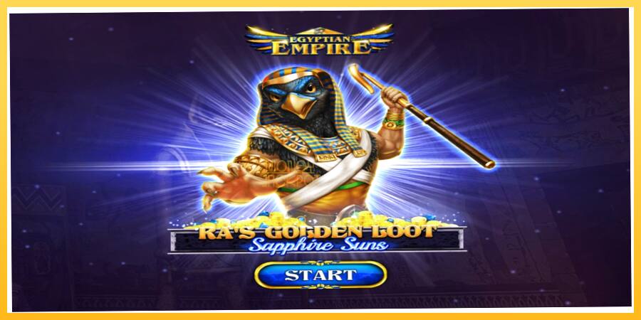 Игровой аппарат Ras Golden Loot - Sapphire Suns - игра на реальные деньги, картинка 1