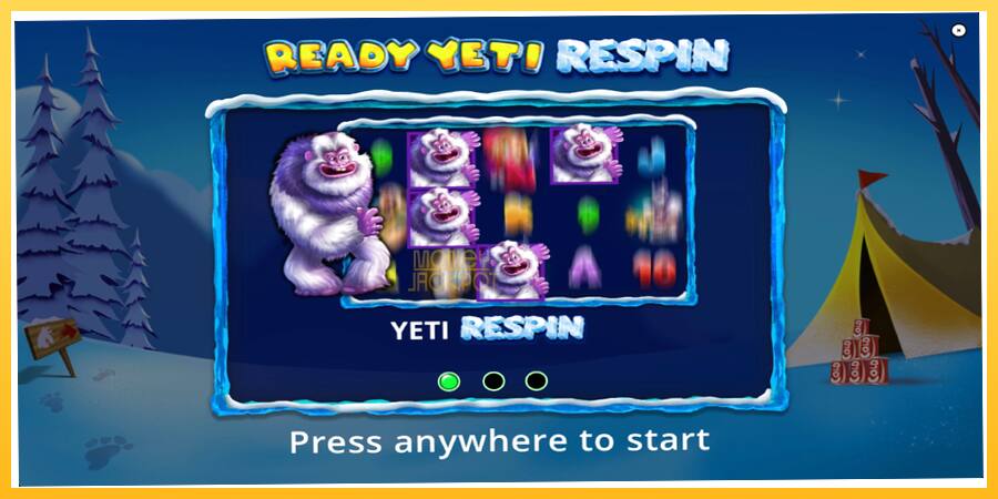 Игровой аппарат Ready Yeti Respin - игра на реальные деньги, картинка 1