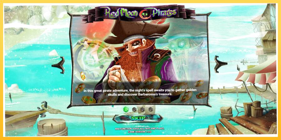 Игровой аппарат Red Moon Pirates - игра на реальные деньги, картинка 1