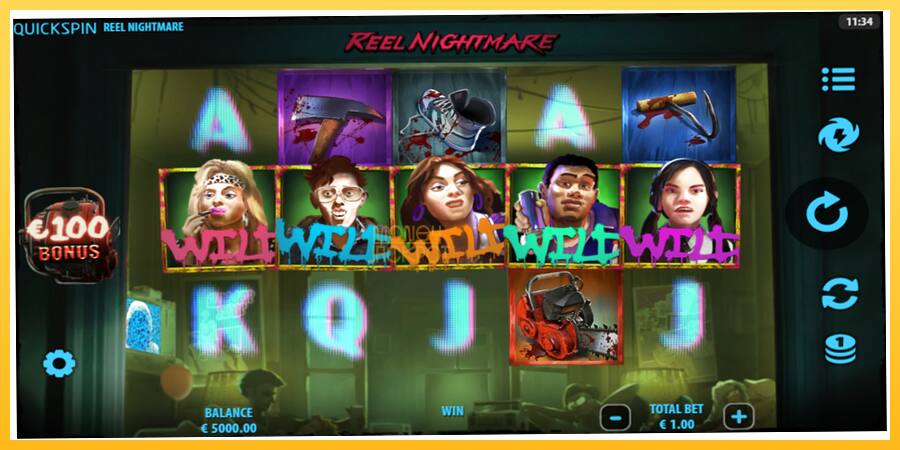 Игровой аппарат Reel Nightmare - игра на реальные деньги, картинка 2