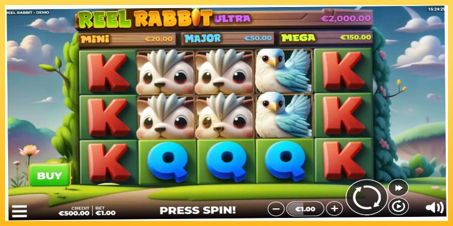 Игровой аппарат Reel Rabbit - игра на реальные деньги, картинка 1