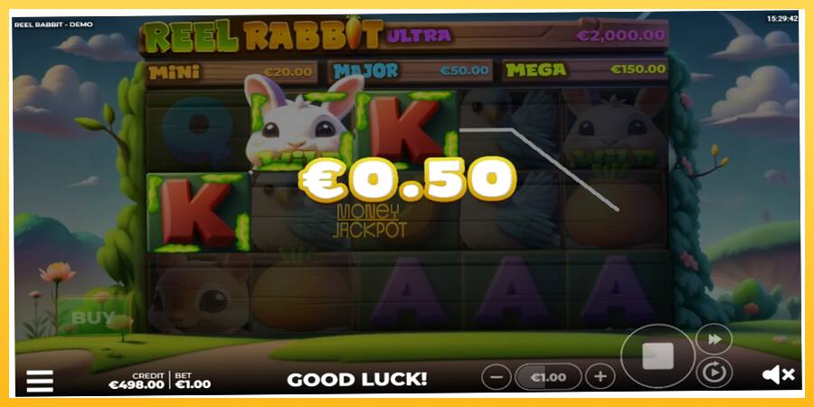 Игровой аппарат Reel Rabbit - игра на реальные деньги, картинка 3