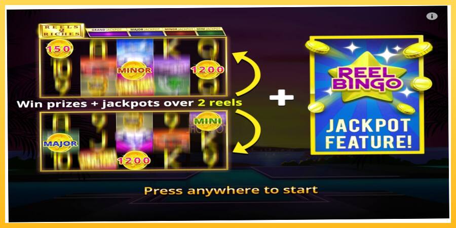 Игровой аппарат Reels 2 Riches with Reel Bingo - игра на реальные деньги, картинка 1