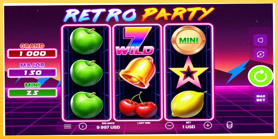 Игровой аппарат Retro Party - игра на реальные деньги, картинка 2