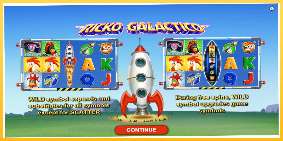 Игровой аппарат Ricko Galactico - игра на реальные деньги, картинка 1