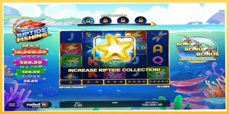 Игровой аппарат Riptide Fishing - игра на реальные деньги, картинка 2