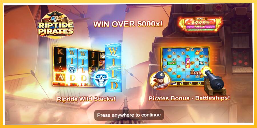 Игровой аппарат Riptide Pirates - игра на реальные деньги, картинка 1