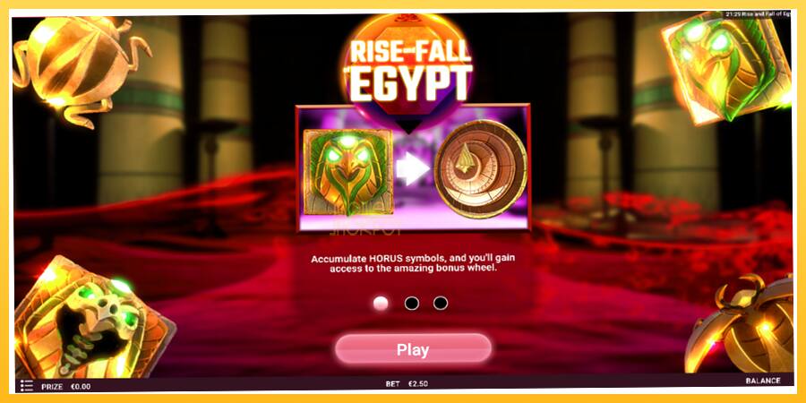 Игровой аппарат Rise & Fall of Ra - игра на реальные деньги, картинка 1