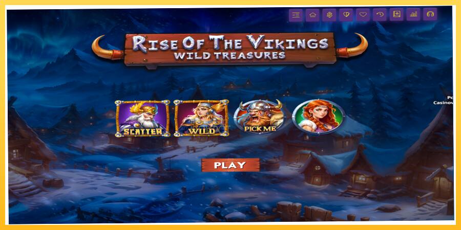 Игровой аппарат Rise of The Vikings - Wild Treasures - игра на реальные деньги, картинка 1