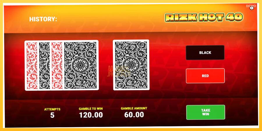 Игровой аппарат Rizk Hot 40 - игра на реальные деньги, картинка 4