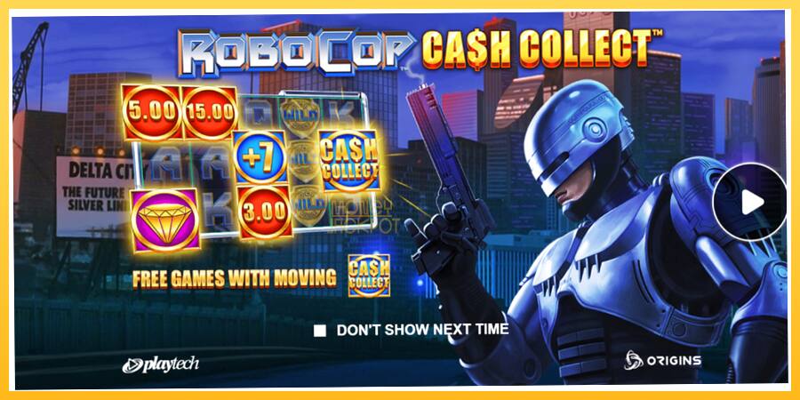 Игровой аппарат RoboCop: Cash Collect - игра на реальные деньги, картинка 1