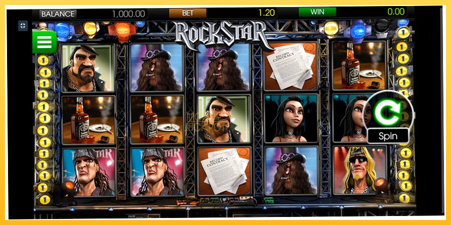 Игровой аппарат Rockstar - игра на реальные деньги, картинка 1