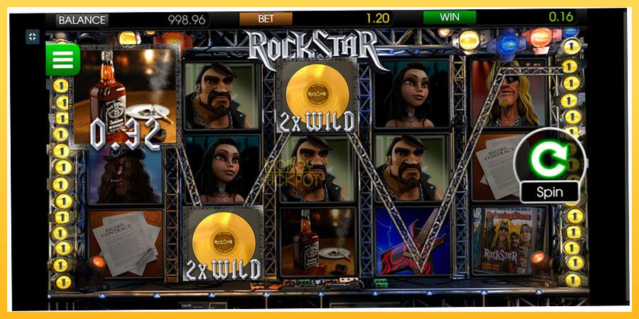 Игровой аппарат Rockstar - игра на реальные деньги, картинка 2