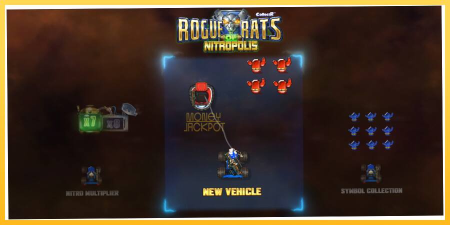 Игровой аппарат Rogue Rats of Nitropolis - игра на реальные деньги, картинка 1