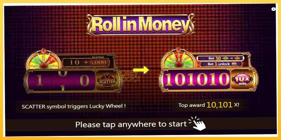 Игровой аппарат Roll in Money - игра на реальные деньги, картинка 1