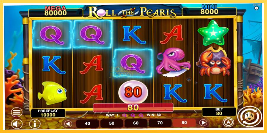 Игровой аппарат Roll The Pearls Hold & Win - игра на реальные деньги, картинка 3