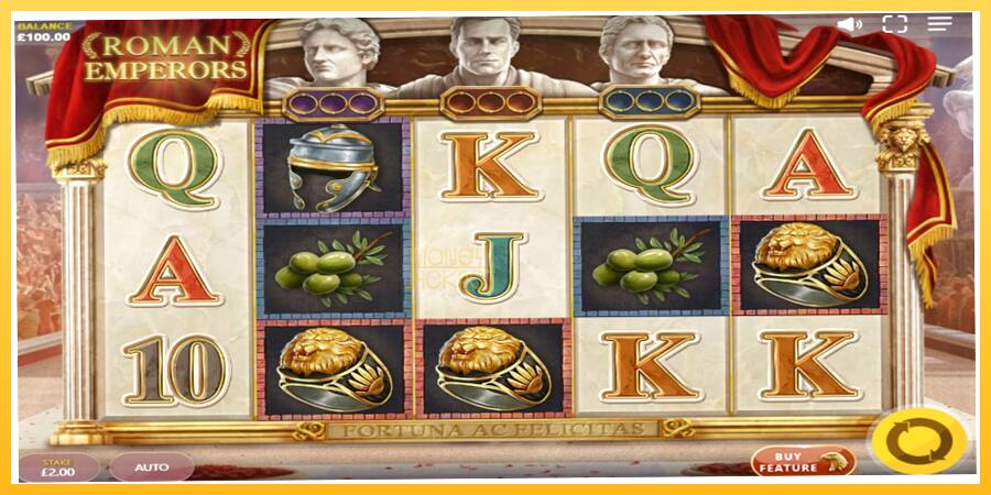 Игровой аппарат Roman Emperors - игра на реальные деньги, картинка 1