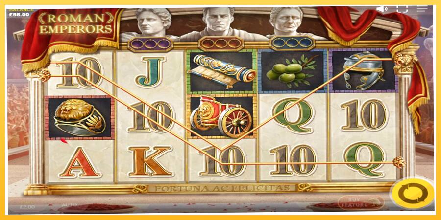 Игровой аппарат Roman Emperors - игра на реальные деньги, картинка 2