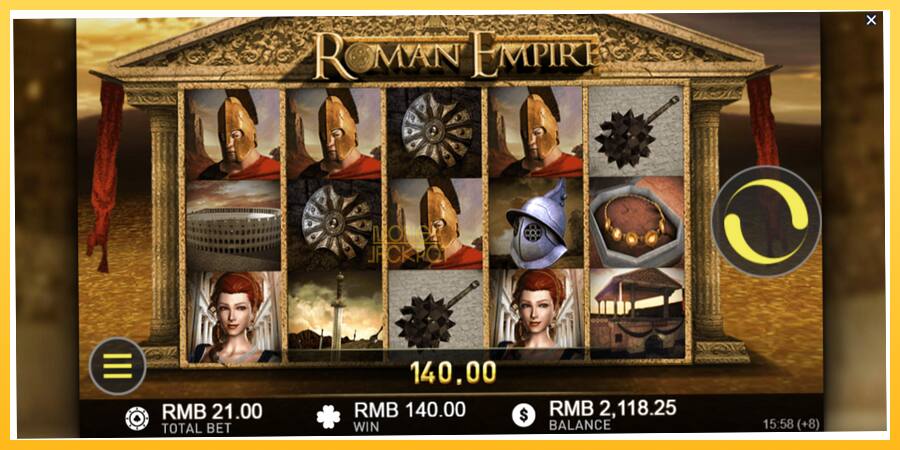 Игровой аппарат Roman Empire - игра на реальные деньги, картинка 4