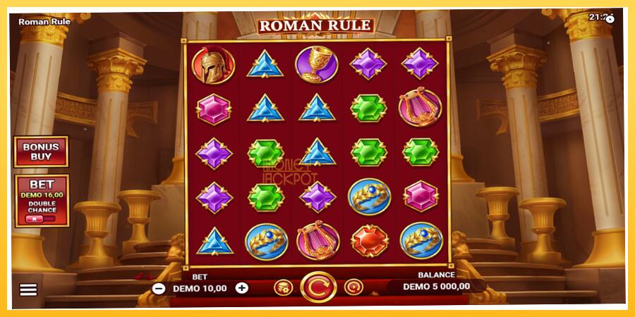 Игровой аппарат Roman Rule - игра на реальные деньги, картинка 2