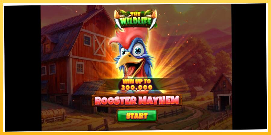 Игровой аппарат Rooster Mayhem - игра на реальные деньги, картинка 1