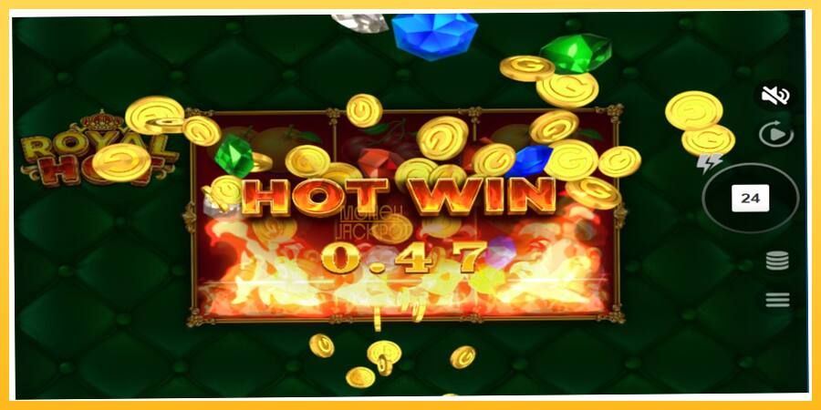 Игровой аппарат Royal Hot - игра на реальные деньги, картинка 4