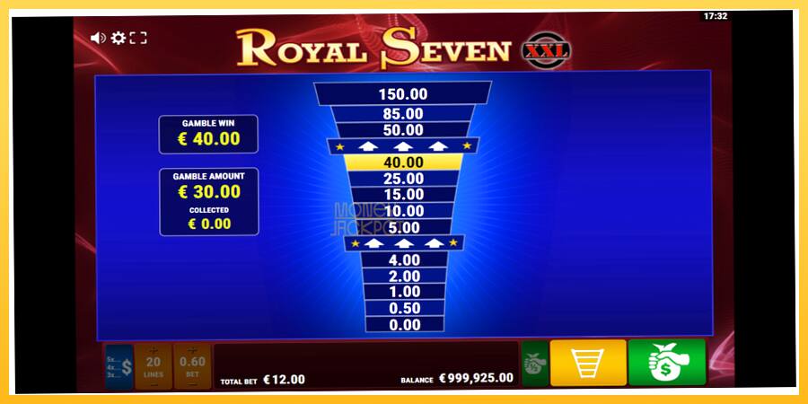 Игровой аппарат Royal Seven XXL - игра на реальные деньги, картинка 4