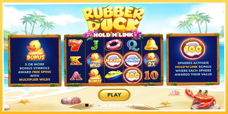 Игровой аппарат Rubber Duck Hold N Link - игра на реальные деньги, картинка 1