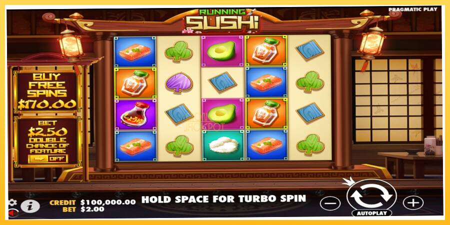 Игровой аппарат Running Sushi - игра на реальные деньги, картинка 1