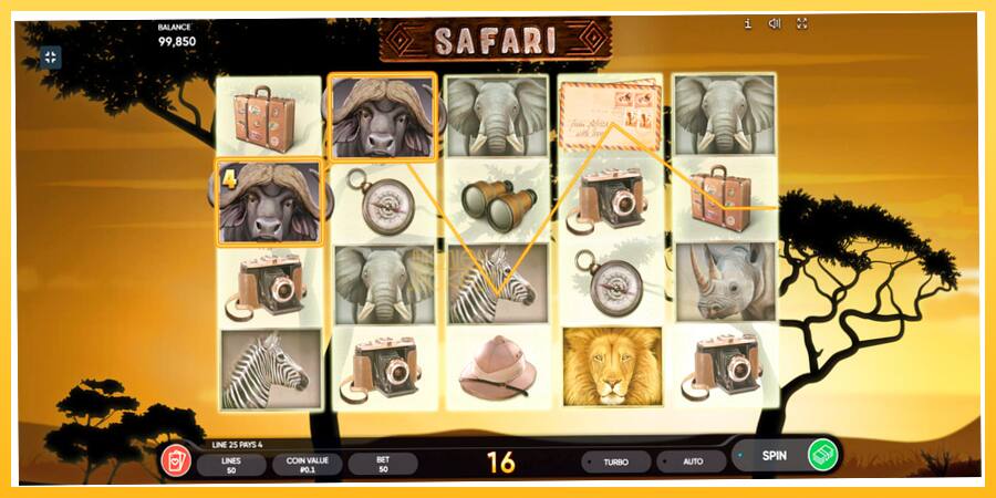 Игровой аппарат Safari - игра на реальные деньги, картинка 2