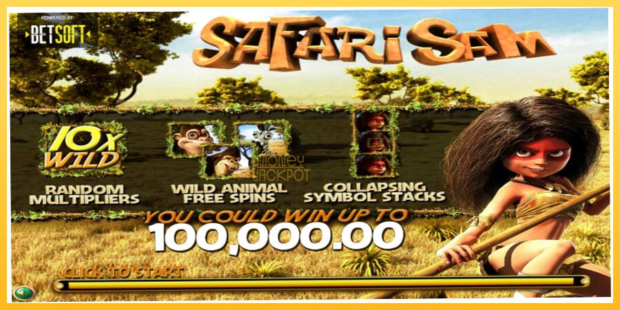 Игровой аппарат Safari Sam - игра на реальные деньги, картинка 1