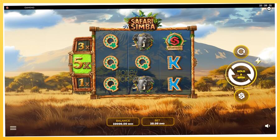 Игровой аппарат Safari Simba - игра на реальные деньги, картинка 1