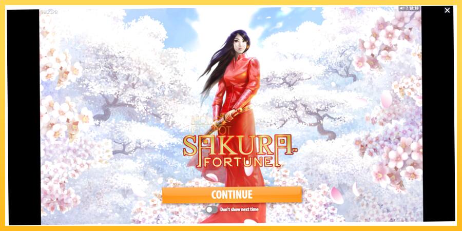 Игровой аппарат Sakura Fortune - игра на реальные деньги, картинка 1