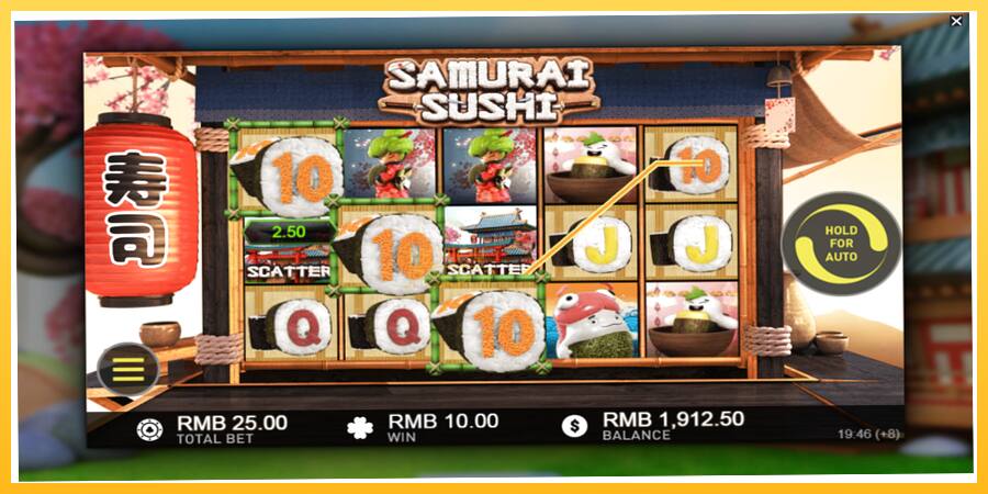 Игровой аппарат Samurai Sushi - игра на реальные деньги, картинка 3