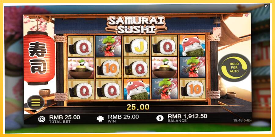 Игровой аппарат Samurai Sushi - игра на реальные деньги, картинка 4