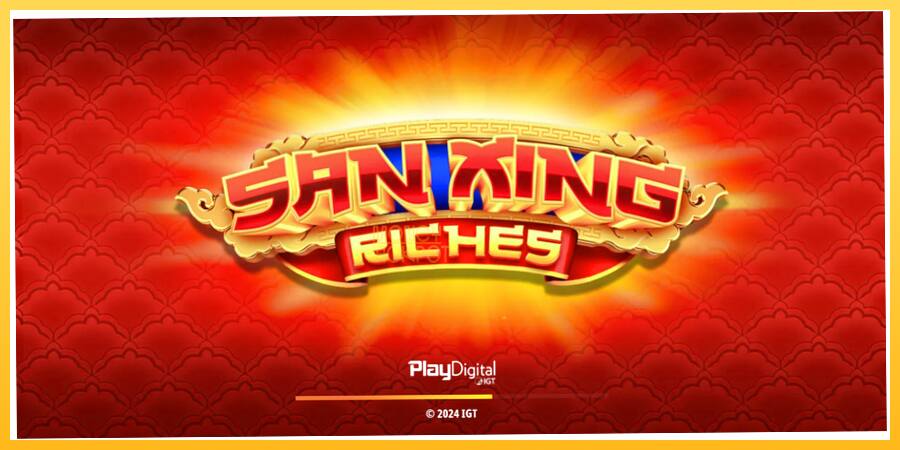 Игровой аппарат San Xing Riches - игра на реальные деньги, картинка 1