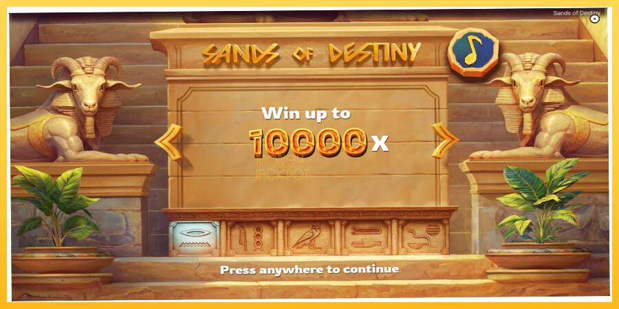 Игровой аппарат Sands of Destiny - игра на реальные деньги, картинка 1