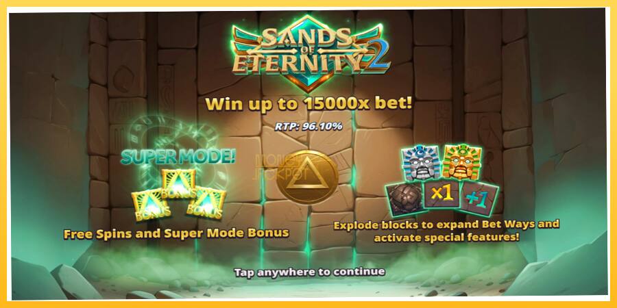 Игровой аппарат Sands of Eternity 2 - игра на реальные деньги, картинка 1