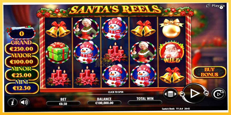 Игровой аппарат Santas Reels - игра на реальные деньги, картинка 2