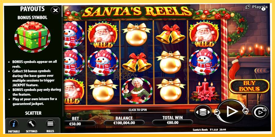 Игровой аппарат Santas Reels - игра на реальные деньги, картинка 5