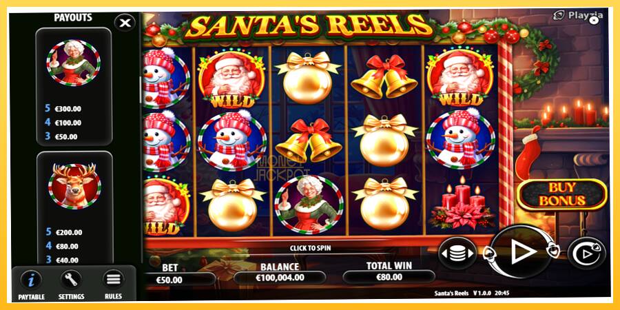 Игровой аппарат Santas Reels - игра на реальные деньги, картинка 6