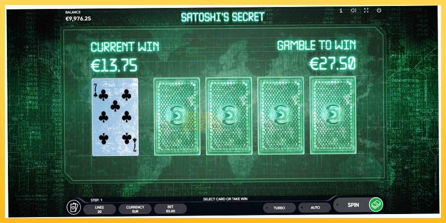 Игровой аппарат Satoshi’s Secret - игра на реальные деньги, картинка 4